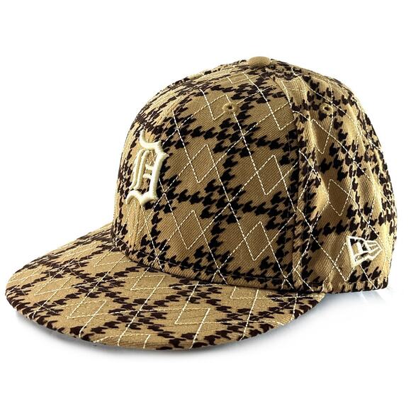 RARE New Era 59FIFTY Detroit Tigers Hat 7 5/8 Scumbag Steve Meme Wool Houndstoot - Picture 2 of 7